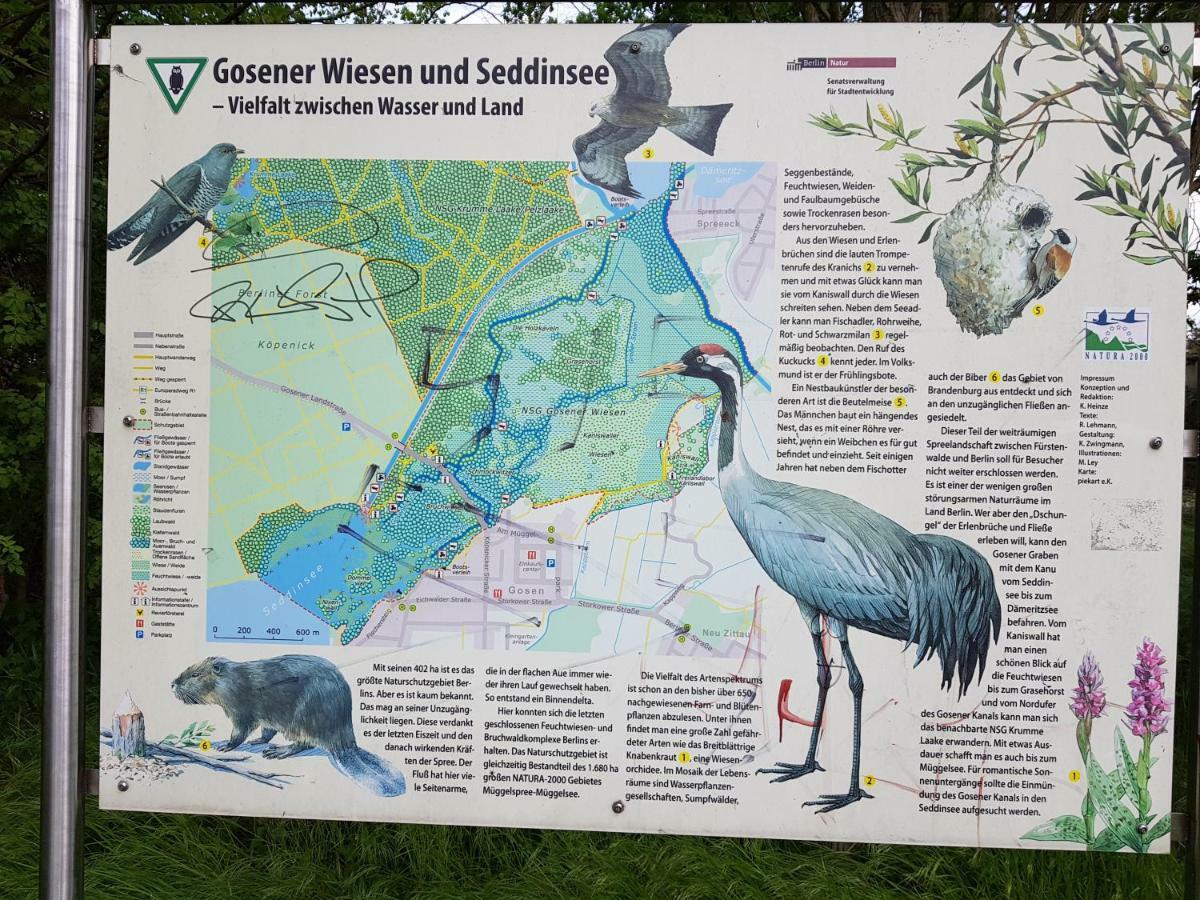 Gemuetliche Idylle Am Seddinsee Gosen Eksteriør bilde